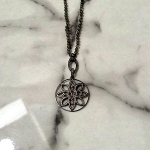 Diamond pendant charm